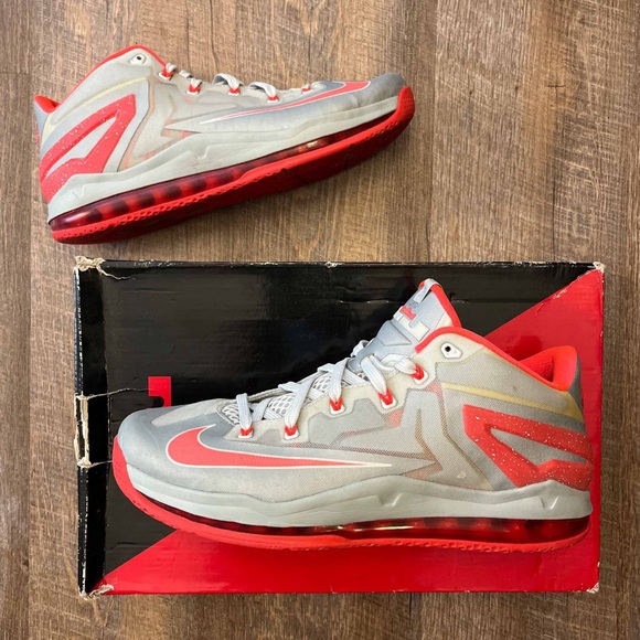 lebron 11 laser crimson